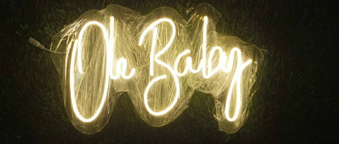 Oh Baby Neon Light