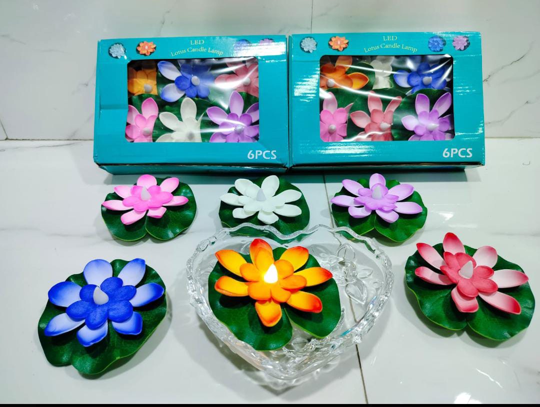 Floating Flower Candle