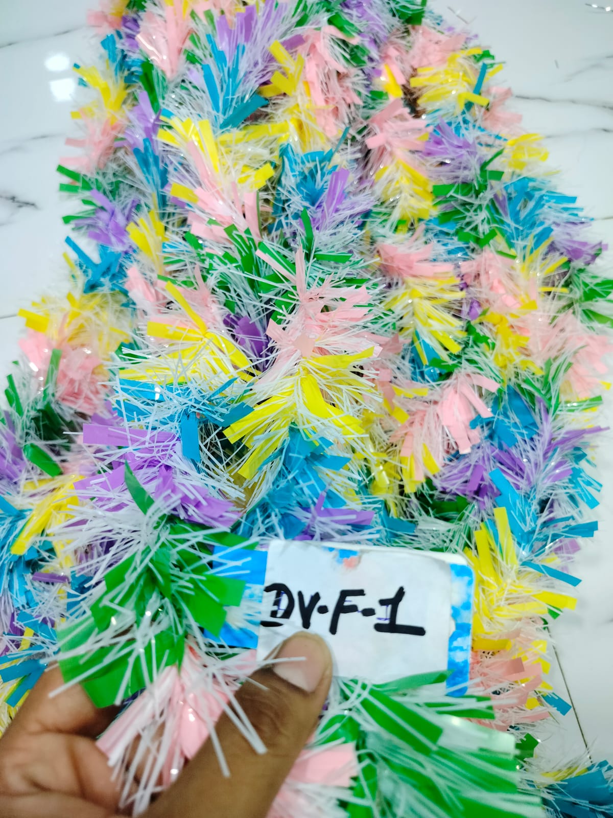 Pastel Rainbow Decoration Garland (Dv-F-1) 
