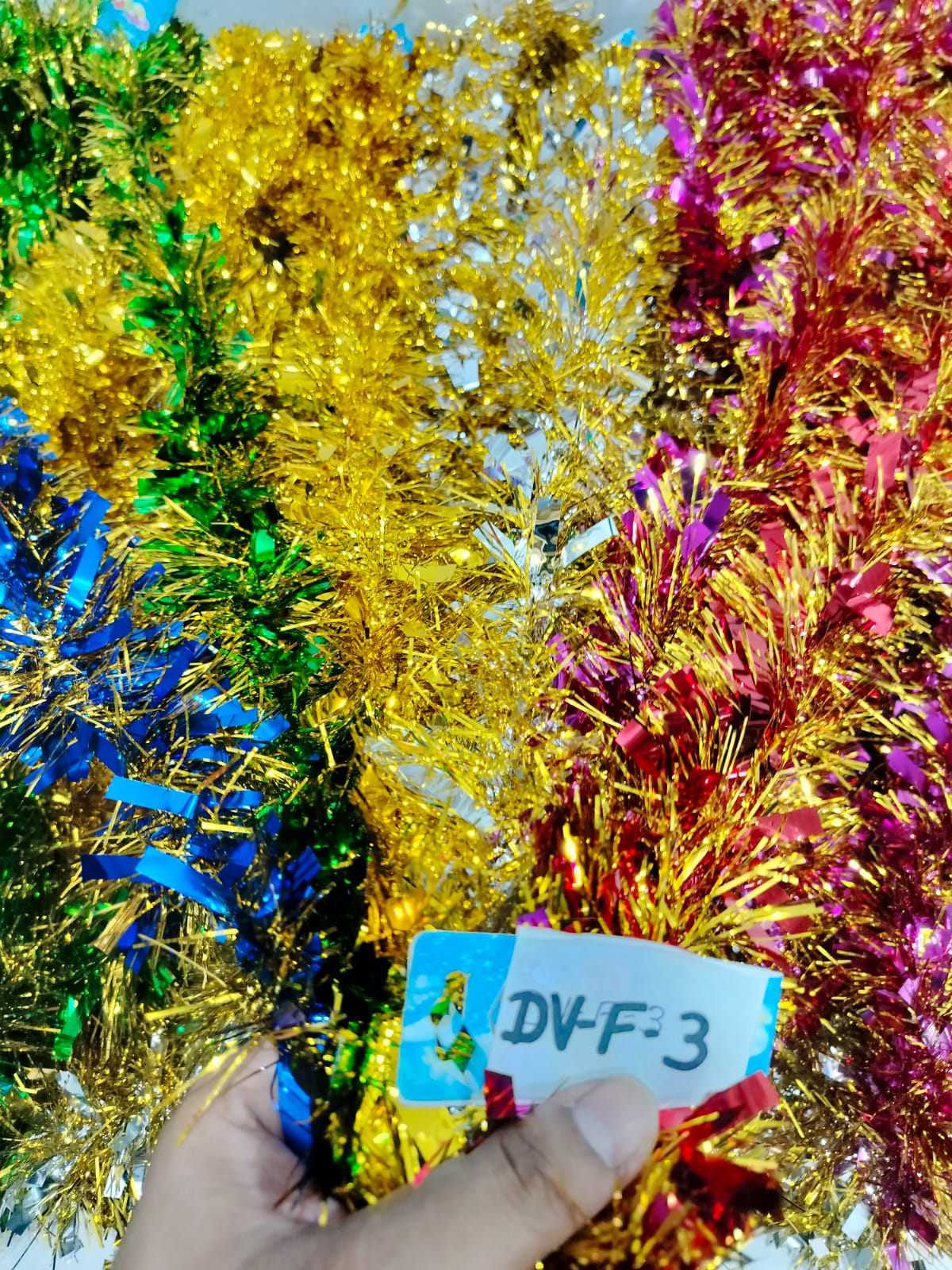 Fancy Tinsel Garland (DV-F-3)