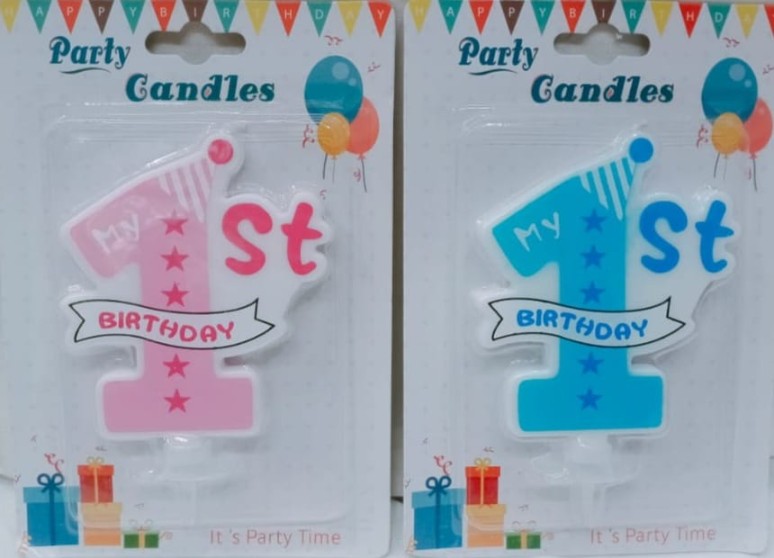 1ST BIRTHDAY CANDLE