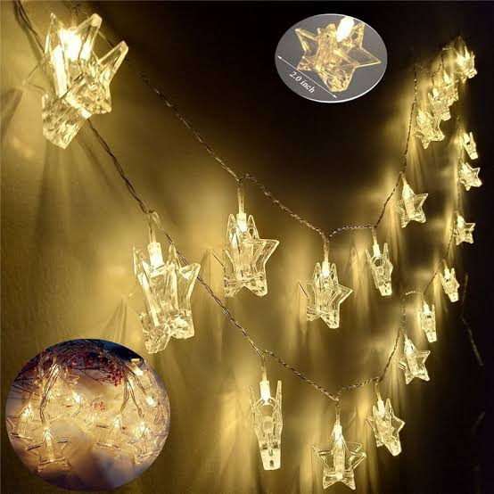 10Pcs Star Clip Light 