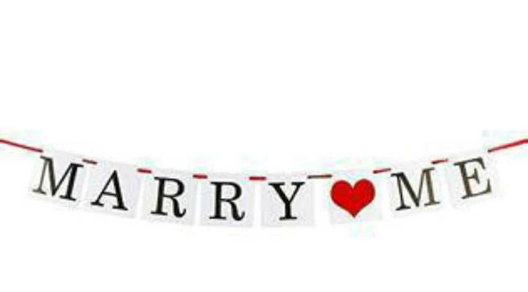 Marry Me Banner