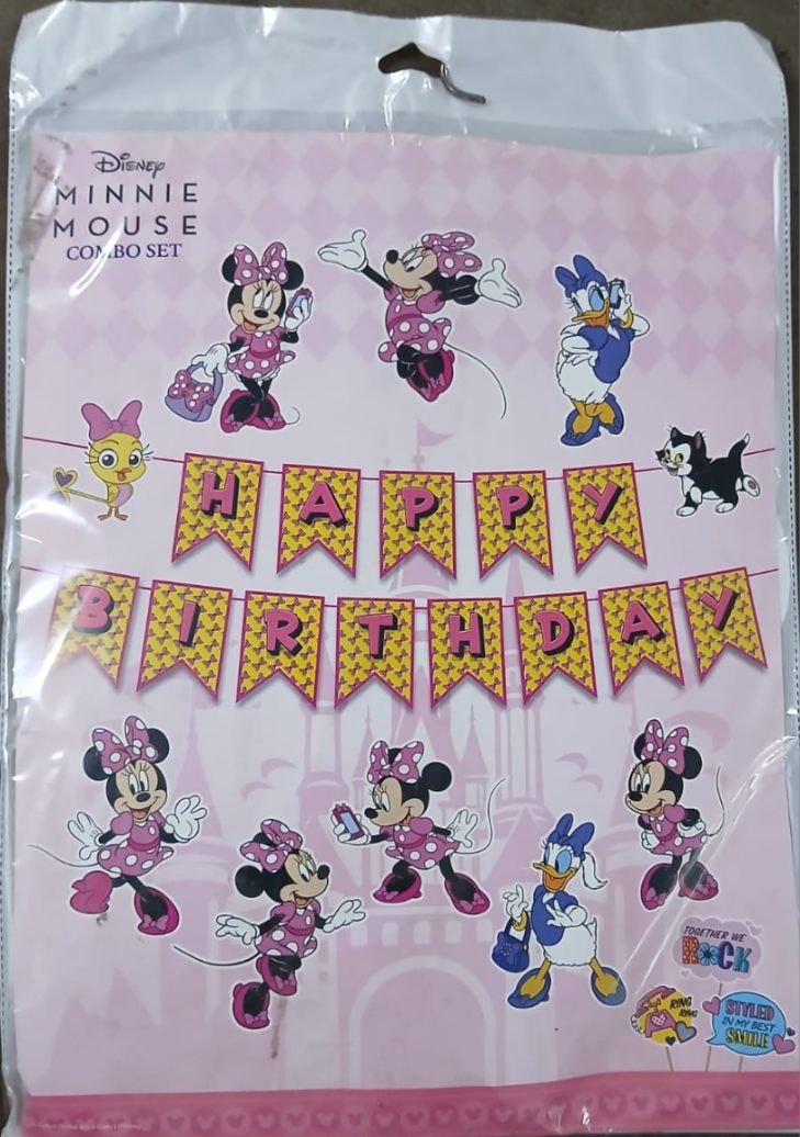 MINNIE MOUSE PAPER COMBO SET KIT 