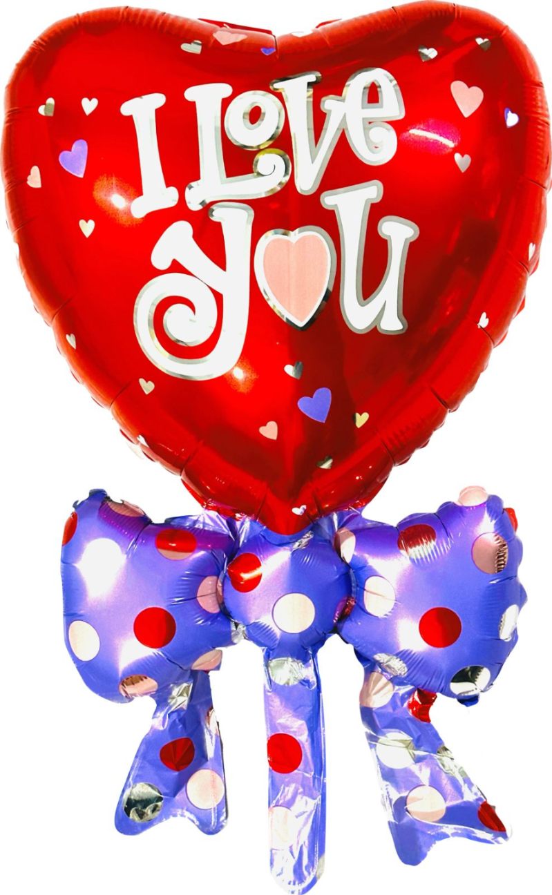 1PC I LOVE YOU FOIL BALLOON
