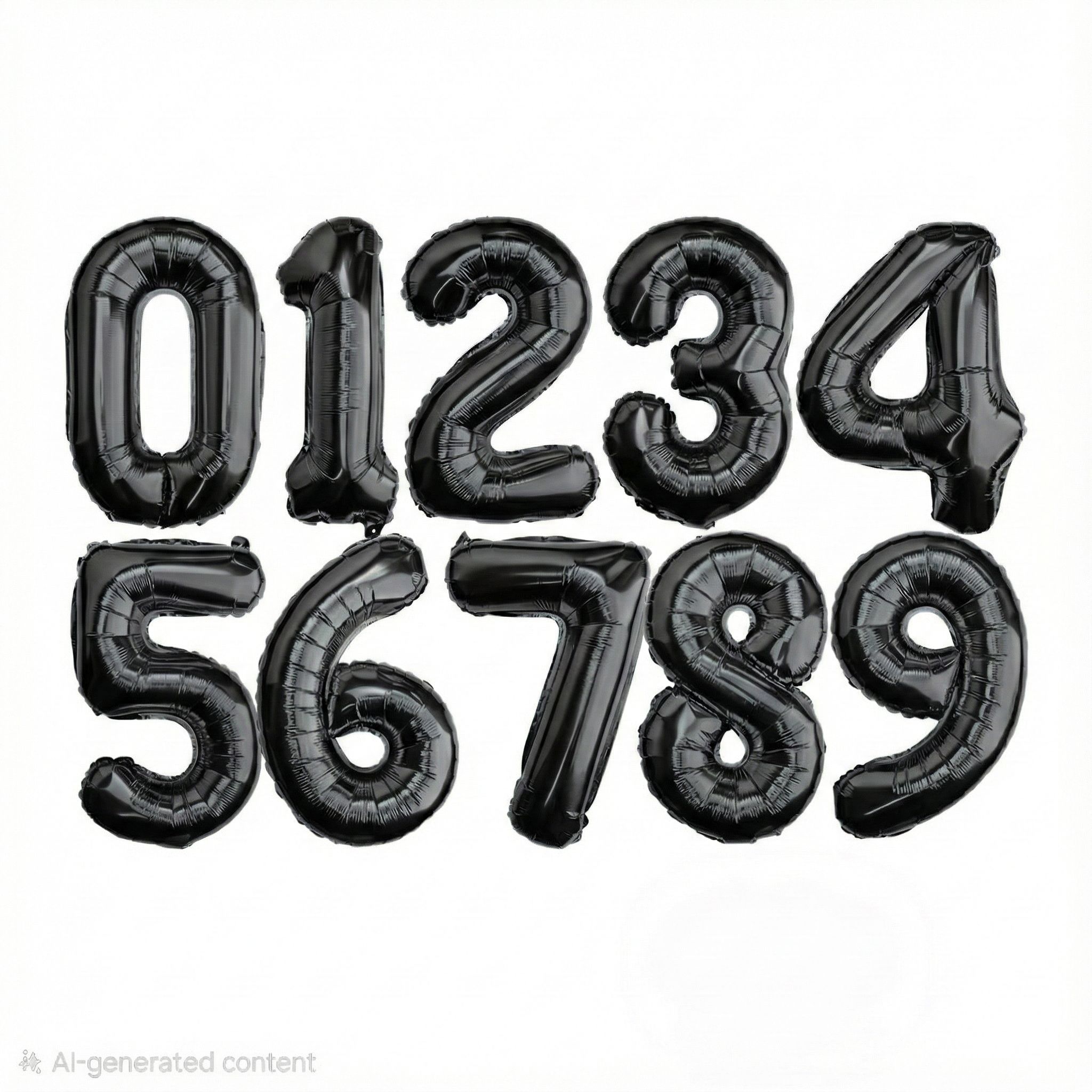 32" Number Foil Balloon