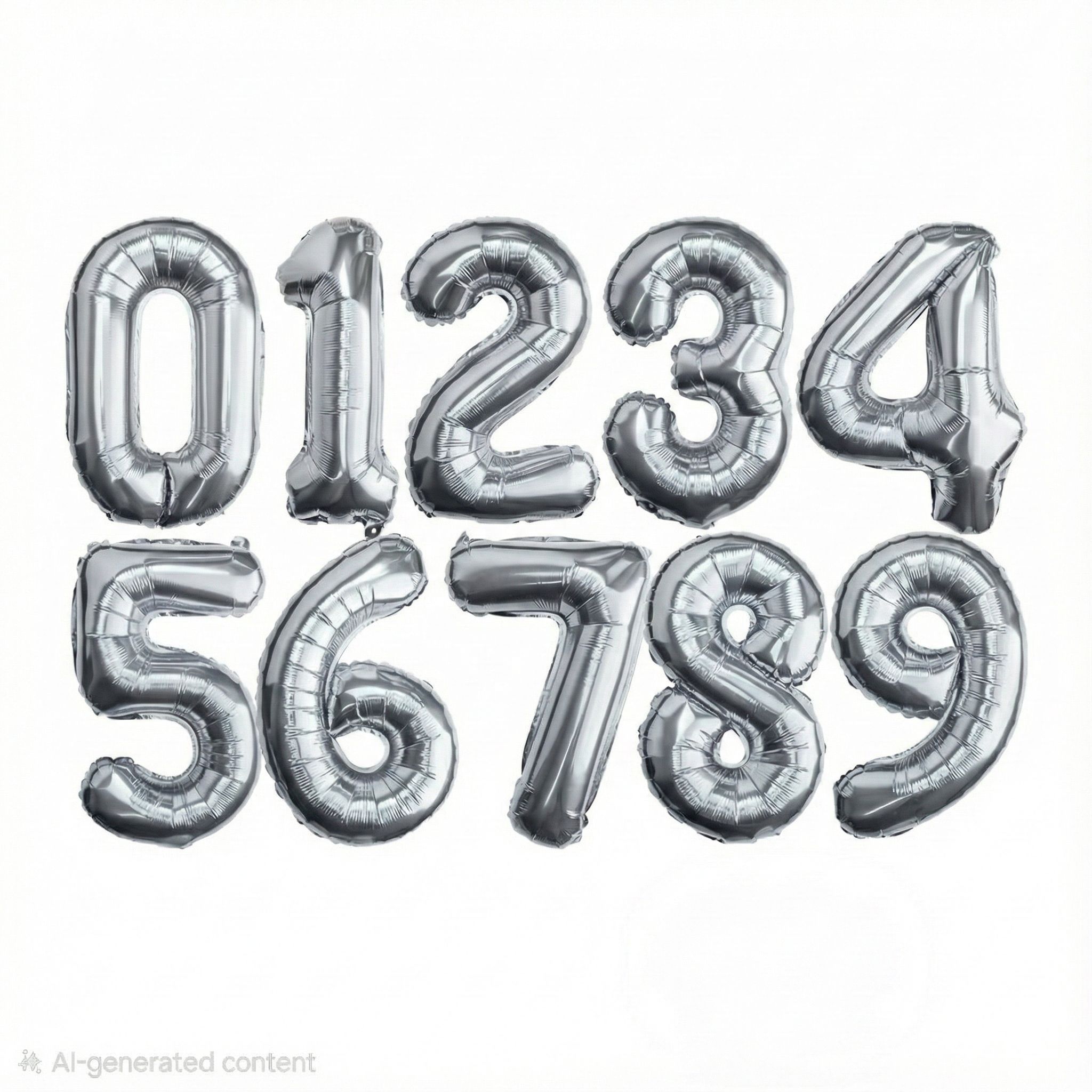 32" Number Foil Balloon