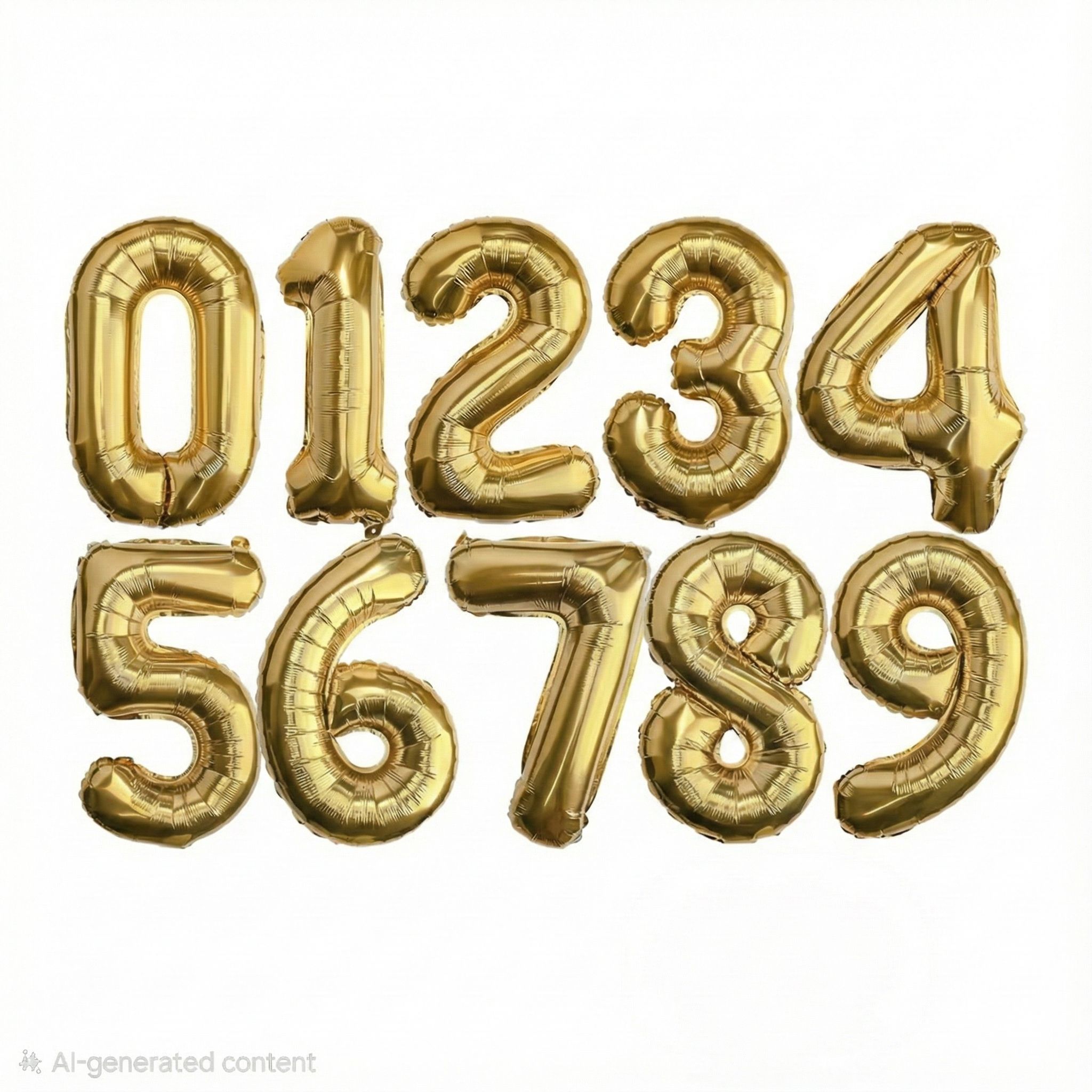 32" Number Foil Balloon