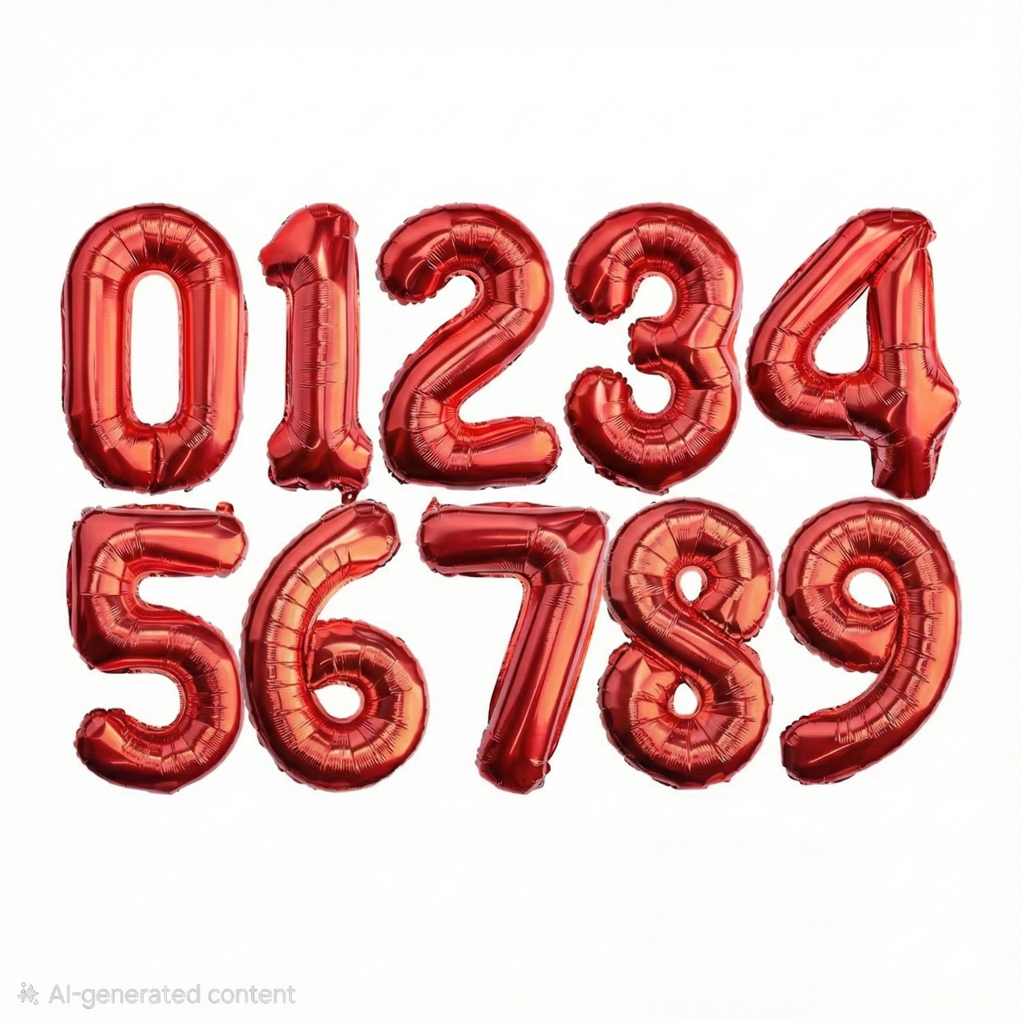 32" Number Foil Balloon