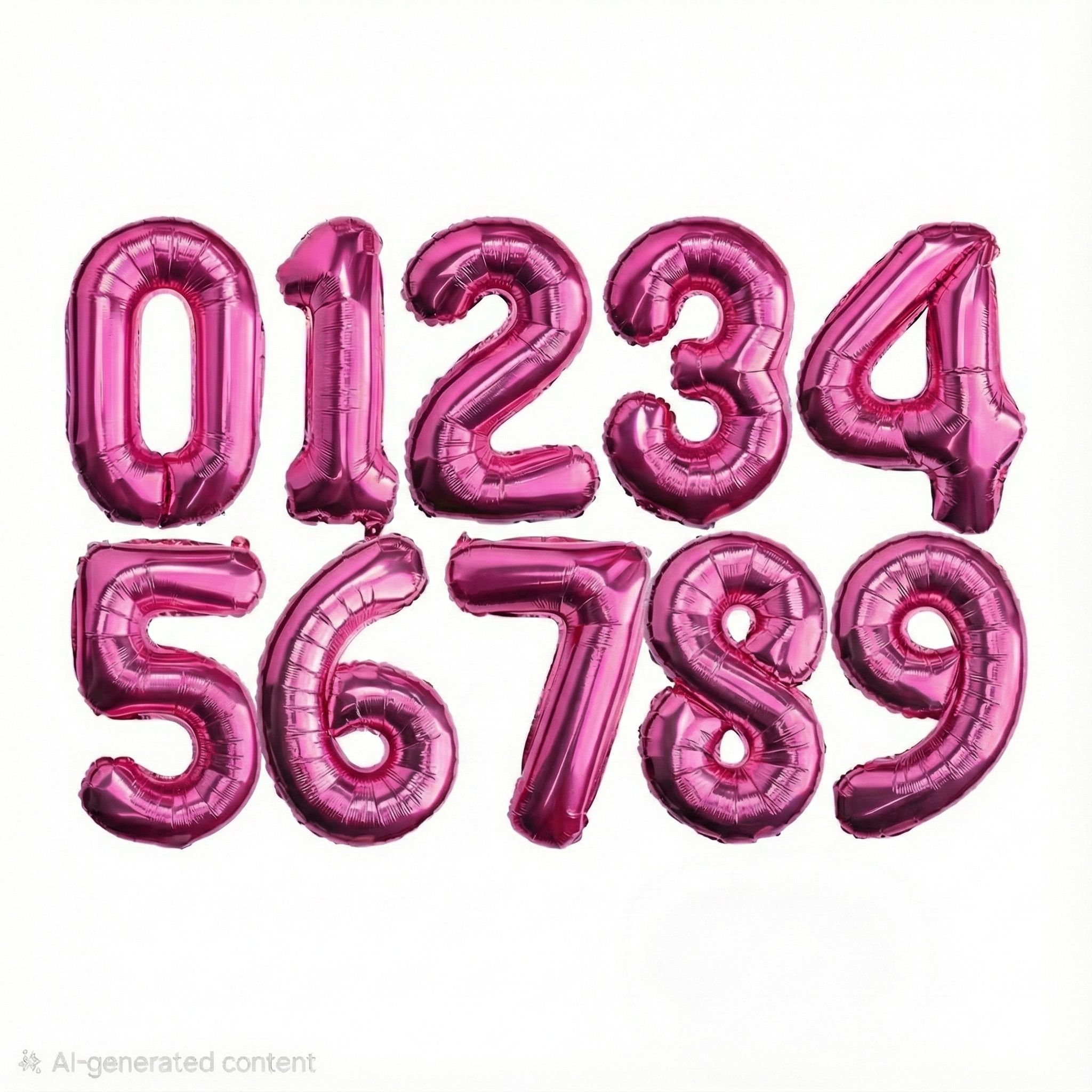 32" Number Foil Balloon