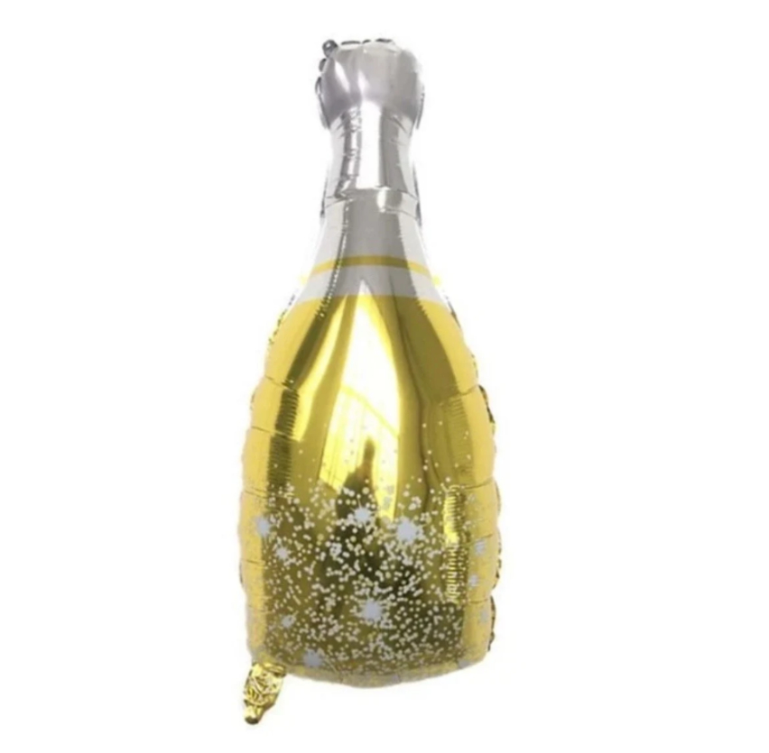 32inch Golden Bottle Foil (50Pcs Loose Packing) 