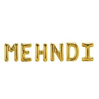 MEHNDI FOIL BALLOON