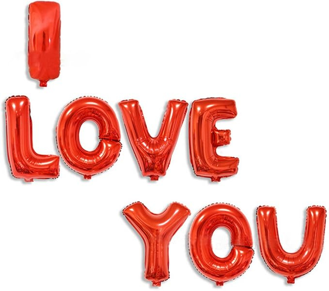 I LOVE YOU FOIL BALLOON