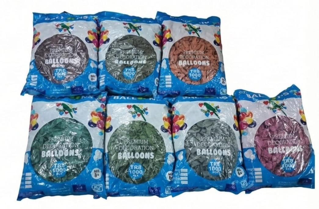 1.8 Vintage Parrot Balloon (1000Pcs Pack)