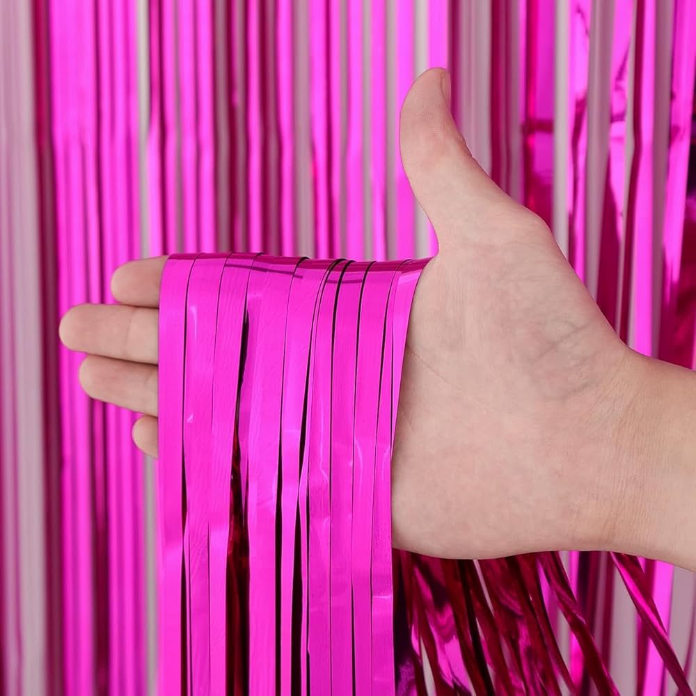 Pink Curtain 3*6