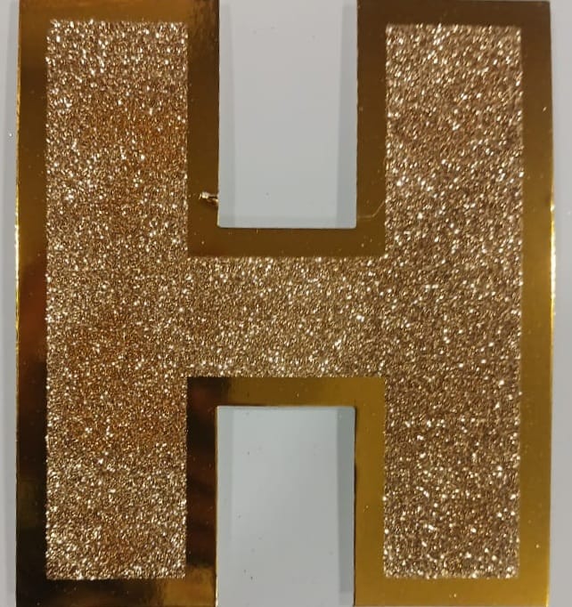1PCS GLITTER ALPHBET