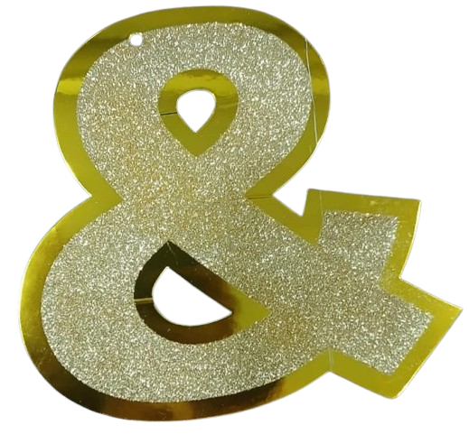 1PCS GLITTER NUMBER 