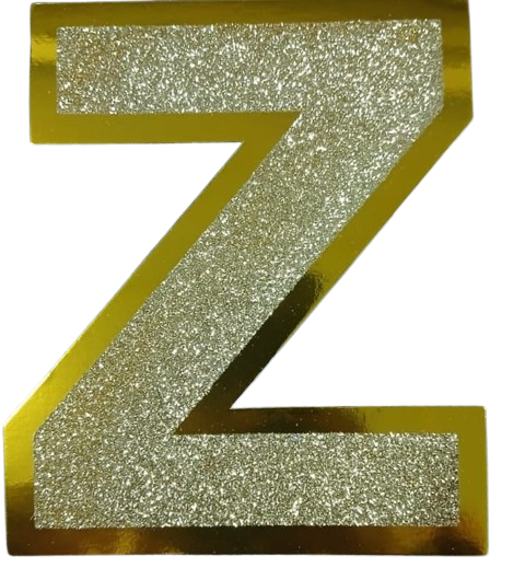 1PCS GLITTER ALPHBET
