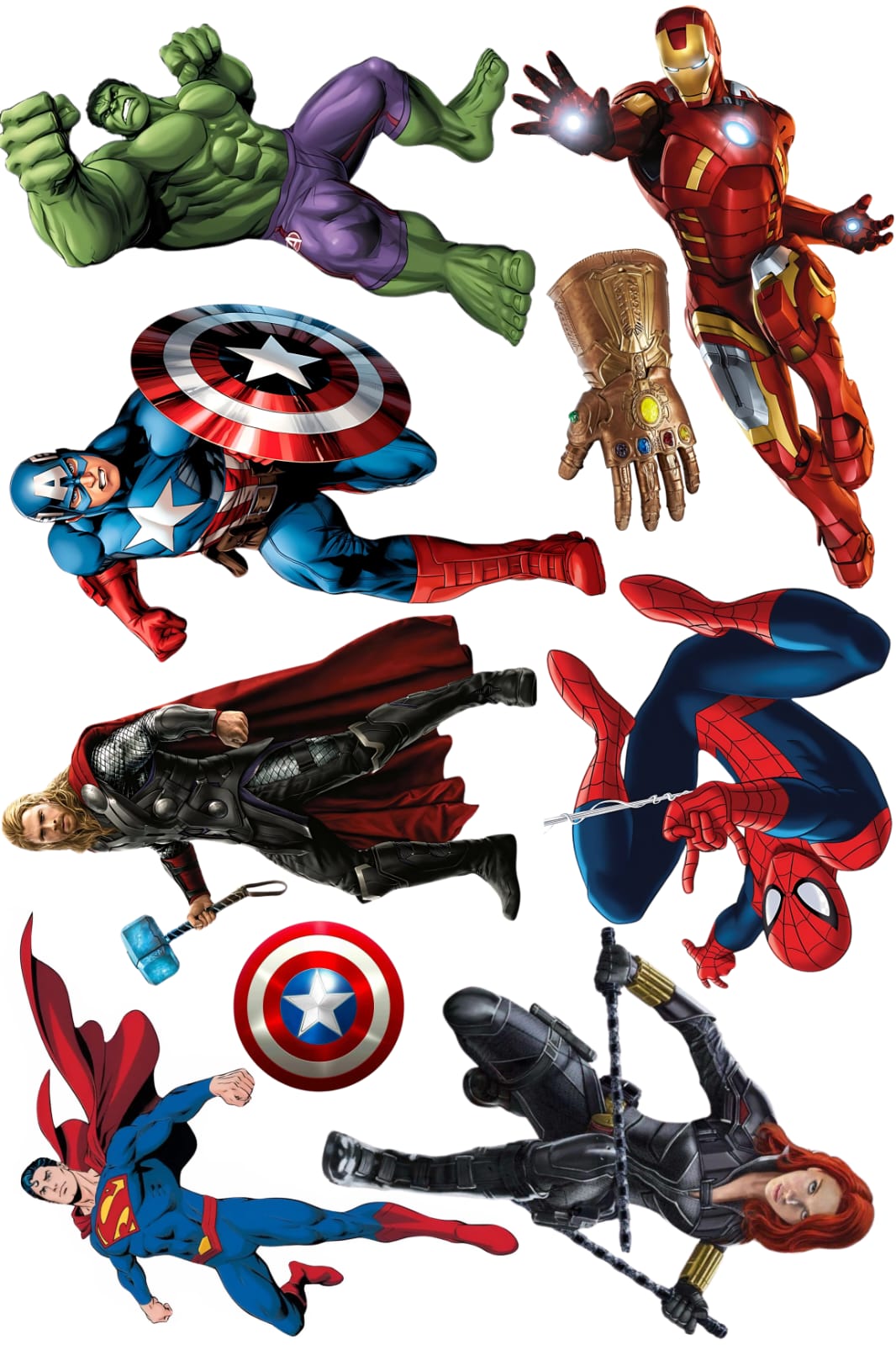 Superhero Cut Out 
