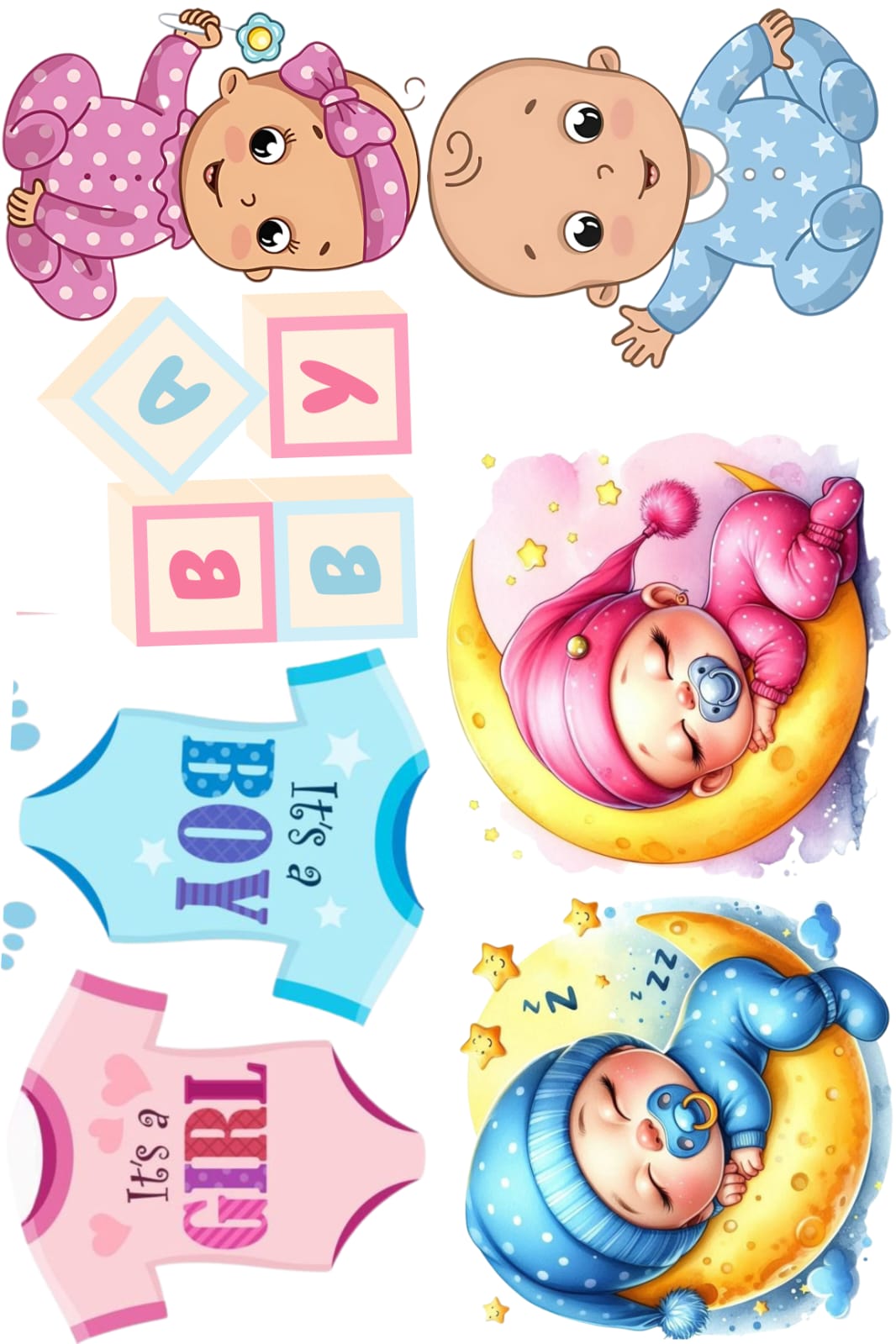 Baby Shower Cut Out 
