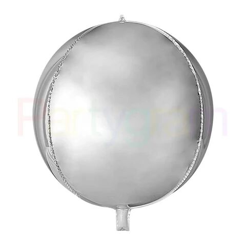 4D Round Foil Balloon (10Pcs pack ) 