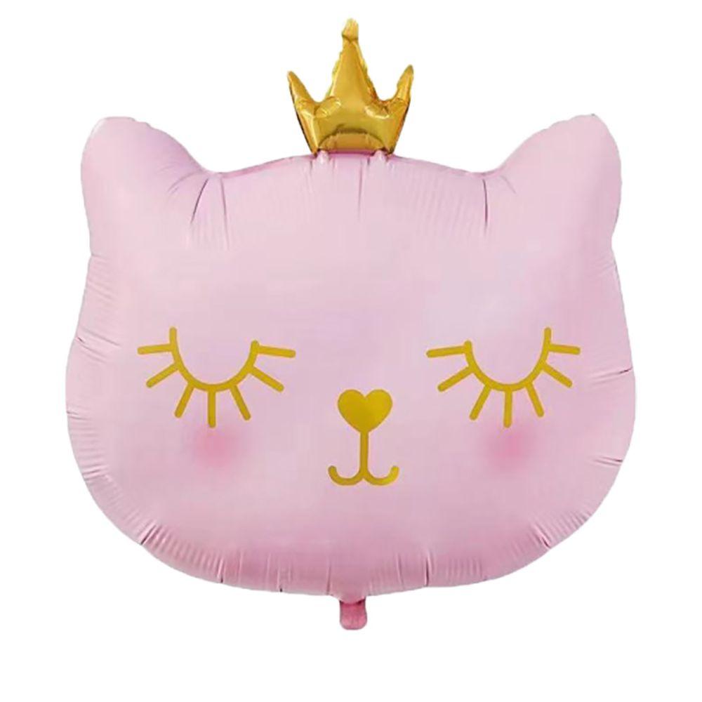 Pink Cat Big Foil Balloon