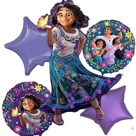 5Pcs Mirabel Princess Foil 