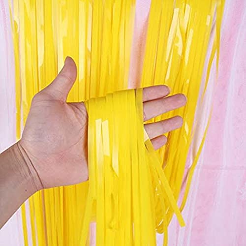  Yellow Pastel Curtain 
