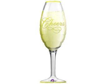 14" GLASS FOIL BALLOON