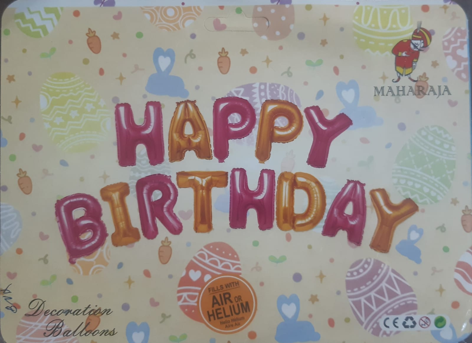 HAPPY BIRTHDAY FOIL BALLOON