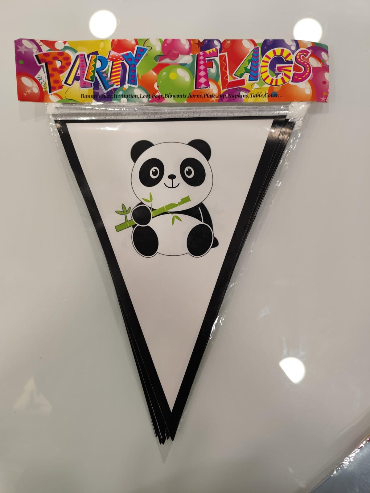Panda Triangle Banner
