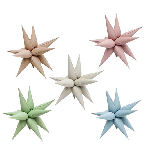 Vintage Corona Star Foil Balloon (10Pcs pack) 
