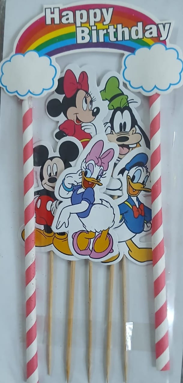 Minnie & Mickey Cake Topper 