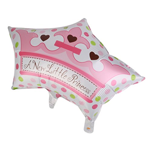 Crown Foil Balloon (Pink) 