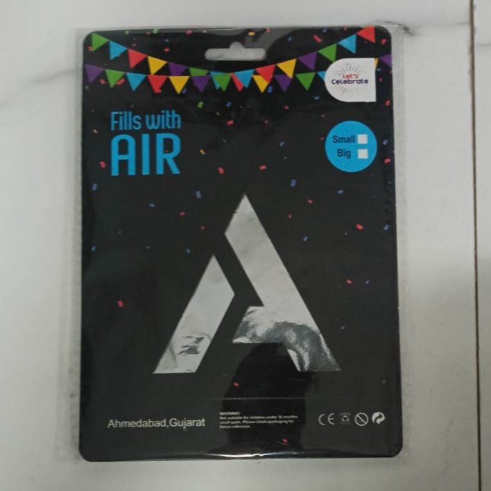 10PCS FOIL ALPHABET 
