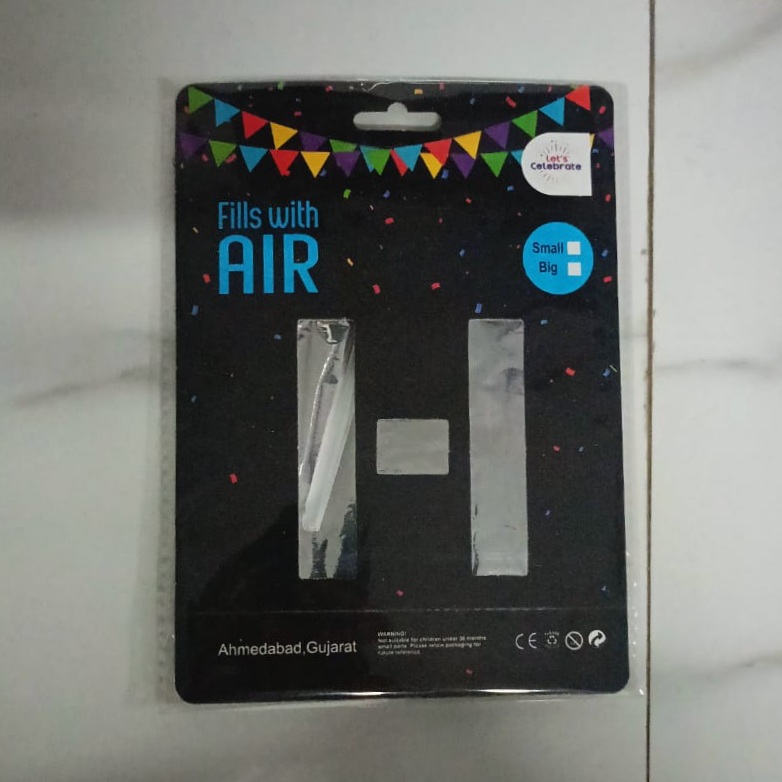 10PCS FOIL ALPHBET 