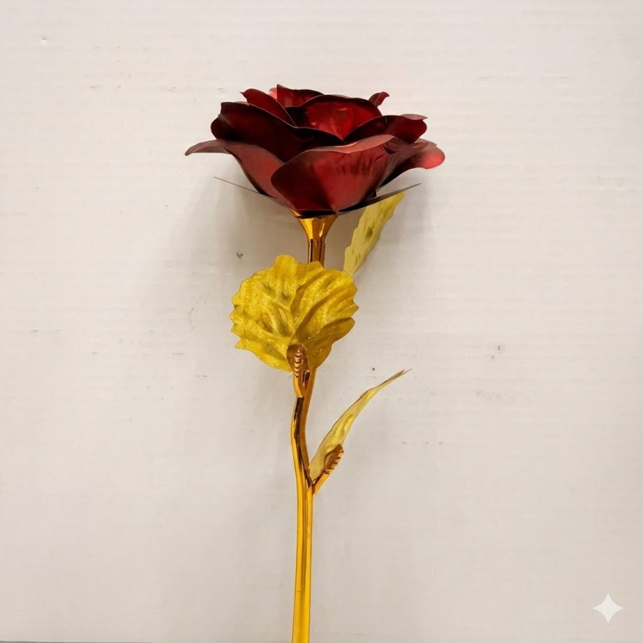 Red and Gold Rose