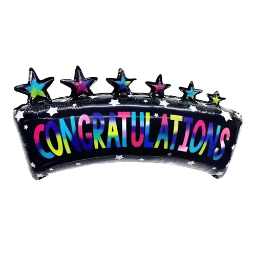 Congratulation Foil Balloon 