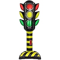 Traffic Light Foil Balloon 