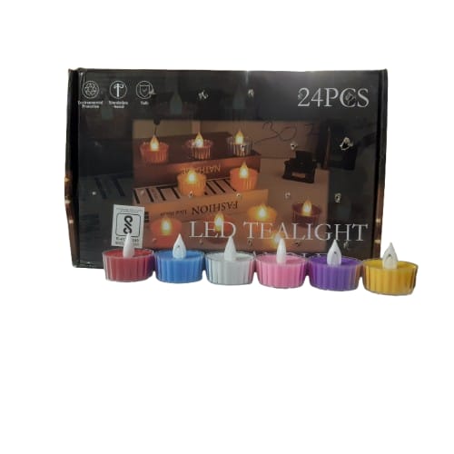 24Pcs Tea - Light Candle 