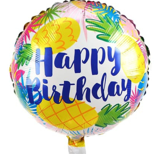 HBD Round Foil Balloon
