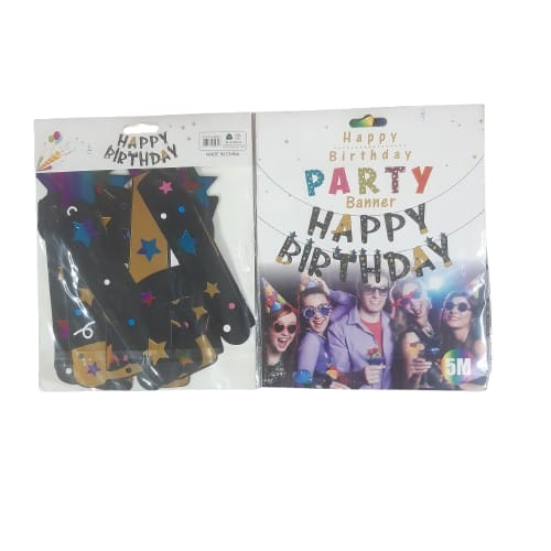 Happy Birthday Paper Banner 