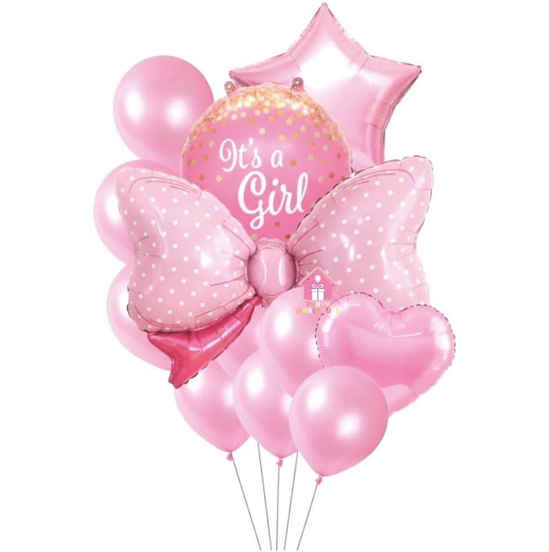 It's a Girl Balloon Set 