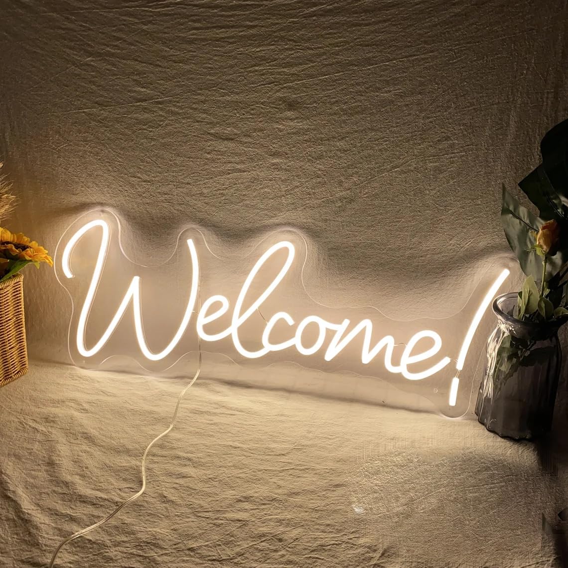 Welcome Neon Light 