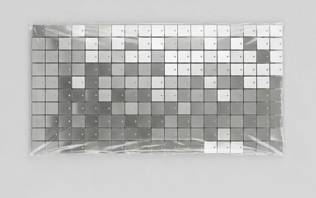 Sequin Panels Silver