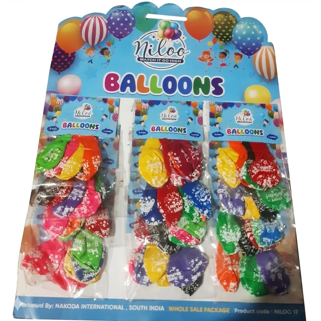 Dot Printed Balloon 