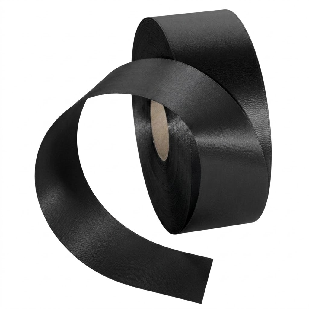 Curly Ribbon 18Yard (Black) 