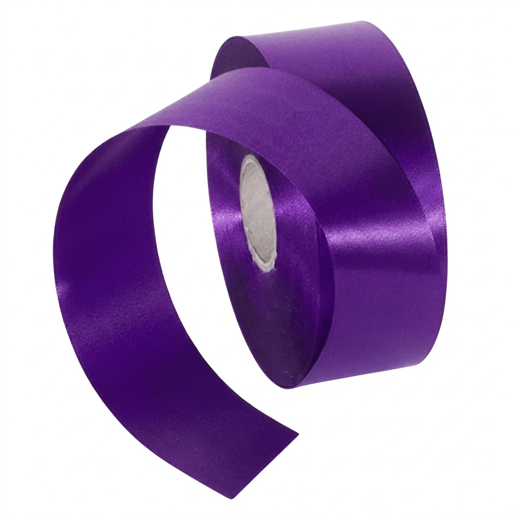 Curly Ribbon 18Yard (Purple)