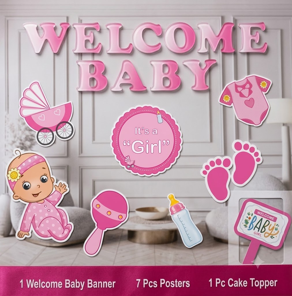 Welcome Baby Paper combo set