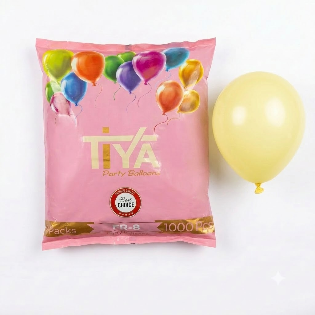  Tiya Pastel Yellow (1000Pcs Pack) 